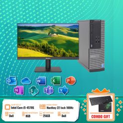 Máy Tính Bàn Dell Cũ i5/8GB/256GB